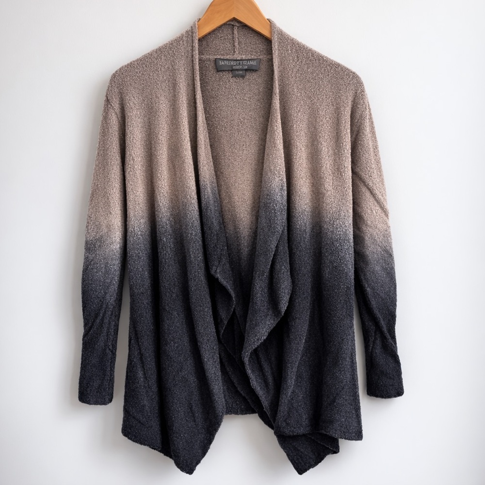 Barefoot Dreams CozyChic Lite Calypso Wrap S M Ombre Open Front